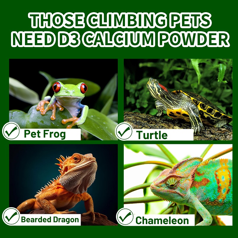 Crawling Pet Vitamin D3 Calciu - Vitamin D3 Reptile 评论和价格
