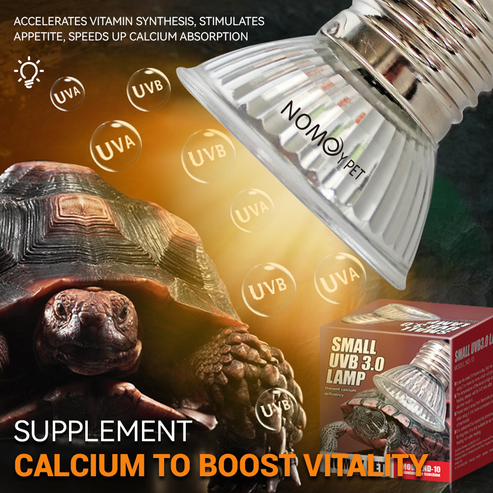 Reptile UVA UVB 50W Lamp Vitam - Vitamin D3 Reptile 评论和价格