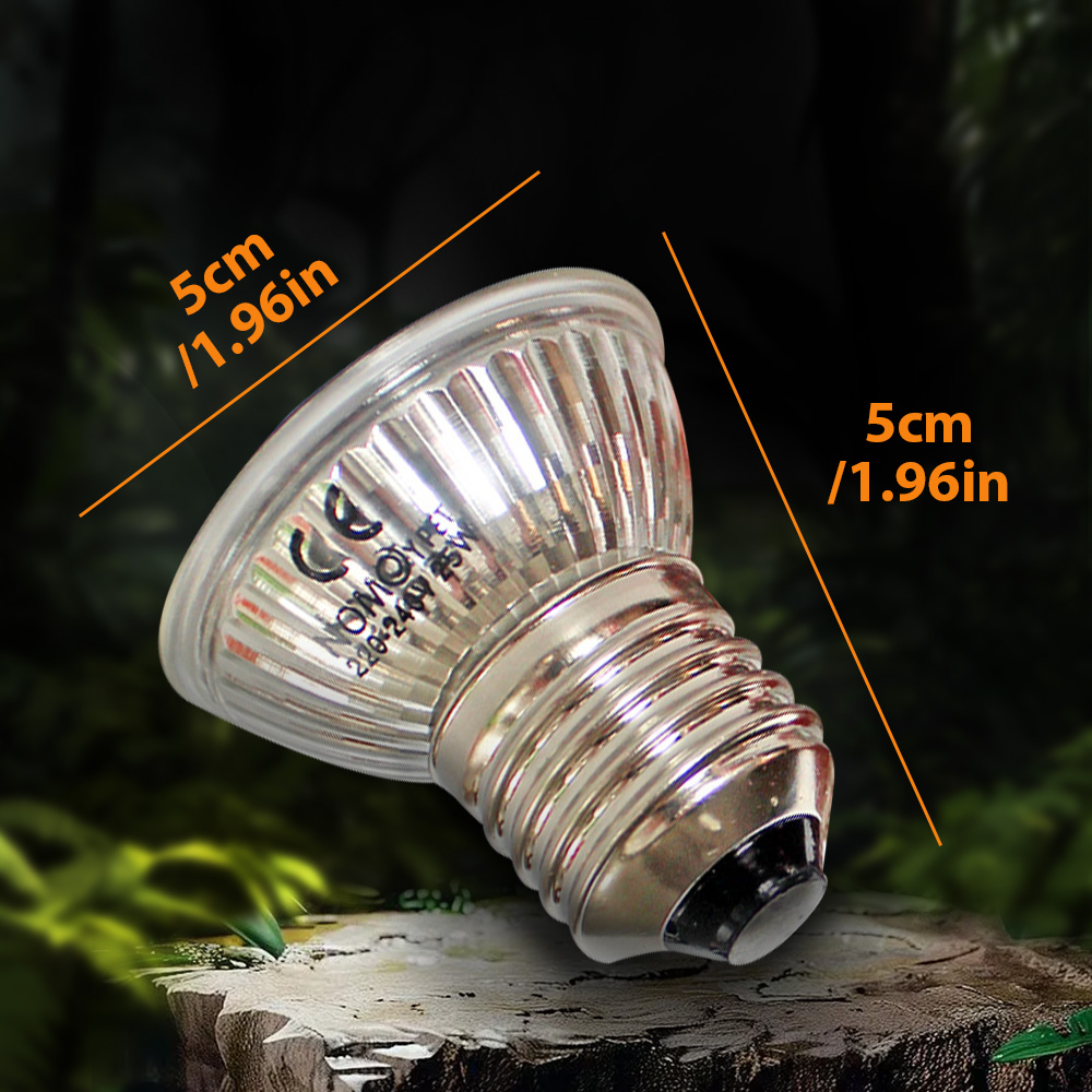 Reptile UVA UVB 50W Lamp Vitam - Vitamin D3 Reptile 评论和价格